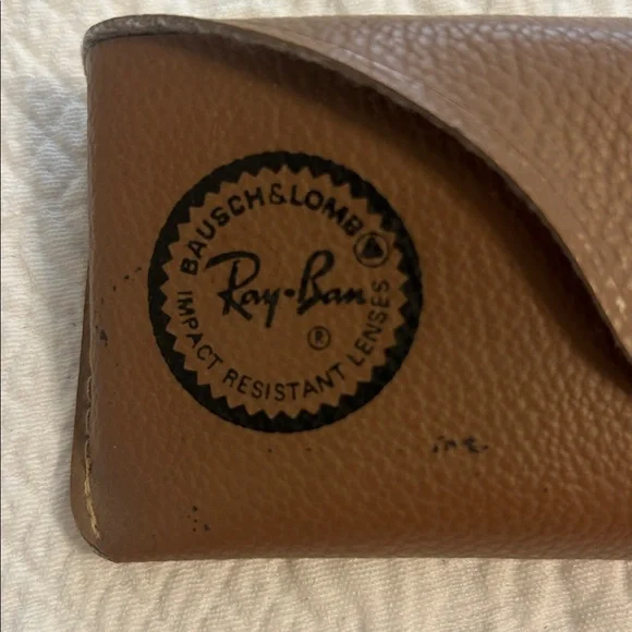 Ray-Ban Gold Aviator Sunglasses with Yellow Lenses - Picture 5 of 10